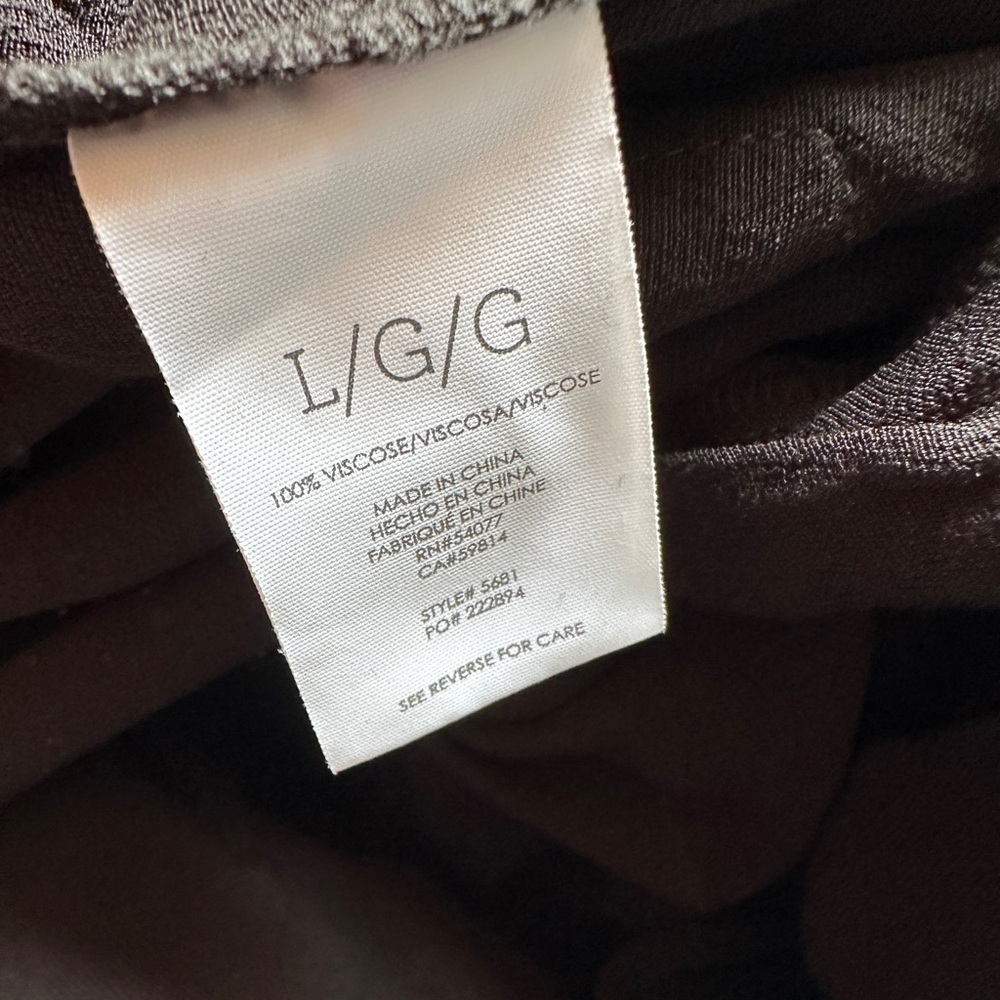 Cabi black flowy trouser. Wide leg. - Picture 4 of 8